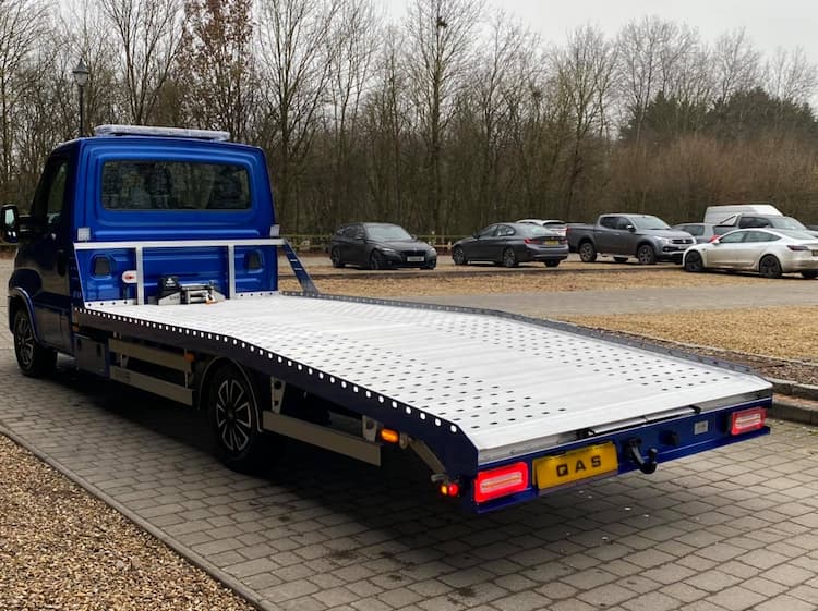 Image of Beaver tail truck body