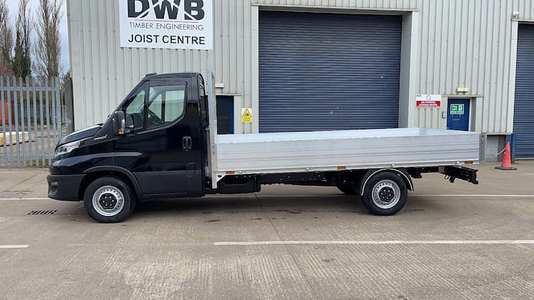 Image of Flat bed truck body