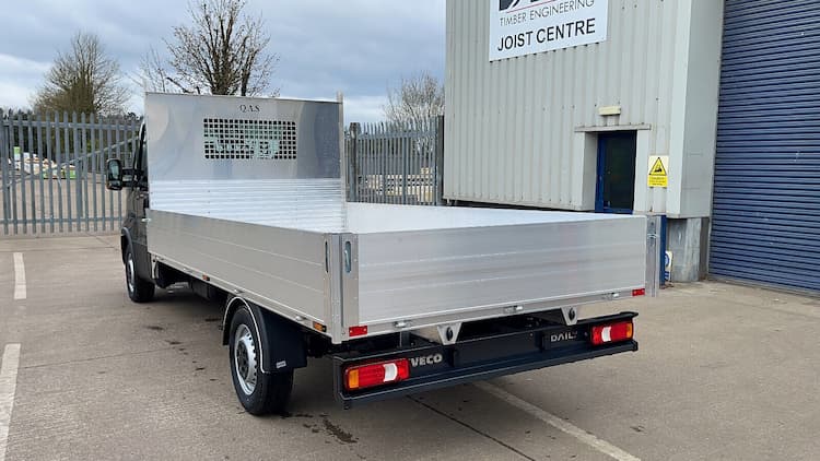 Image of Flat bed truck body